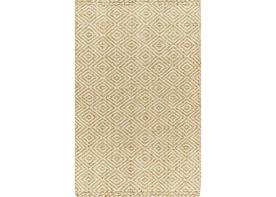 Swanhaven Tan 5' x 7'6 Rug-Tan, Cream
