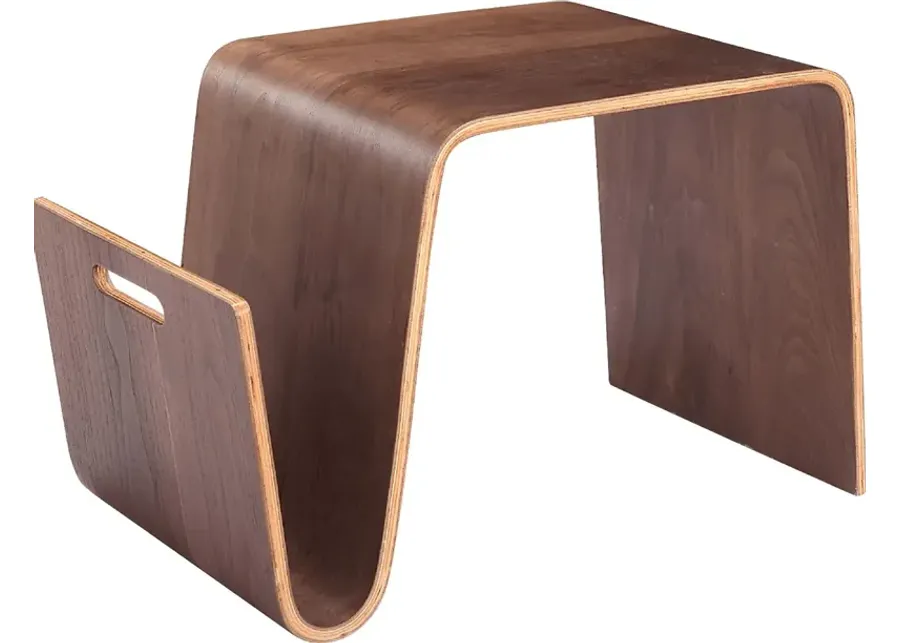 Norbury Brown End Table-Brown
