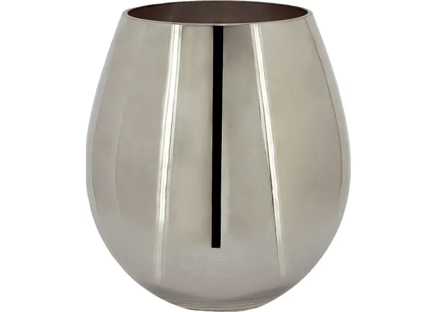 Wildhurst Silver Vase-Silver