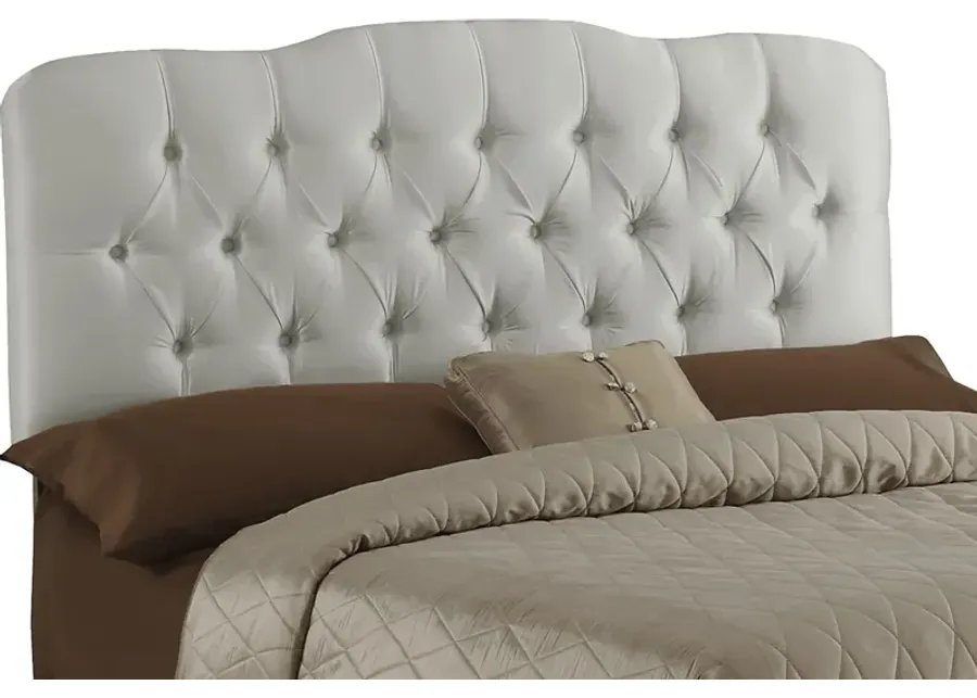 Althea Silver Queen Headboard-Silver