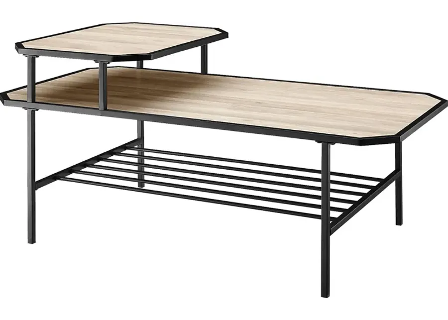 Silverberry Brown Cocktail Table-Brown