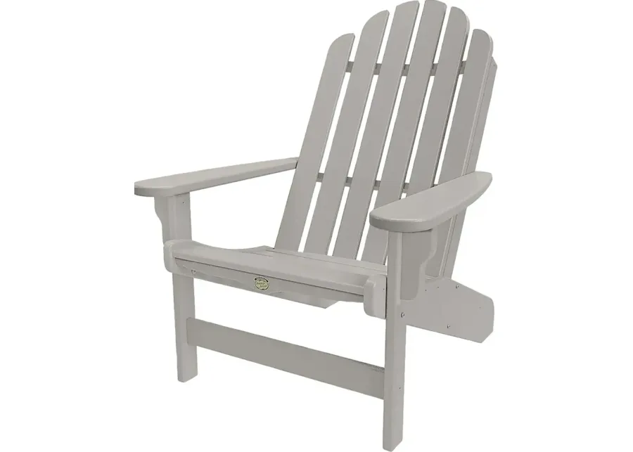 Pawleys Island Bunoba Gray Outdoor Chair-Gray