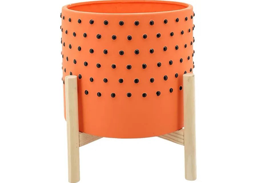 Coosada Orange Planter-Orange