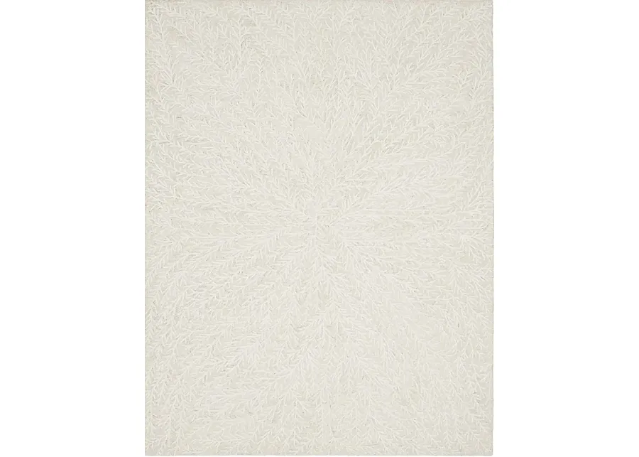 Vista Valley Ivory 8'5" x 11'5" Rug-Ivory