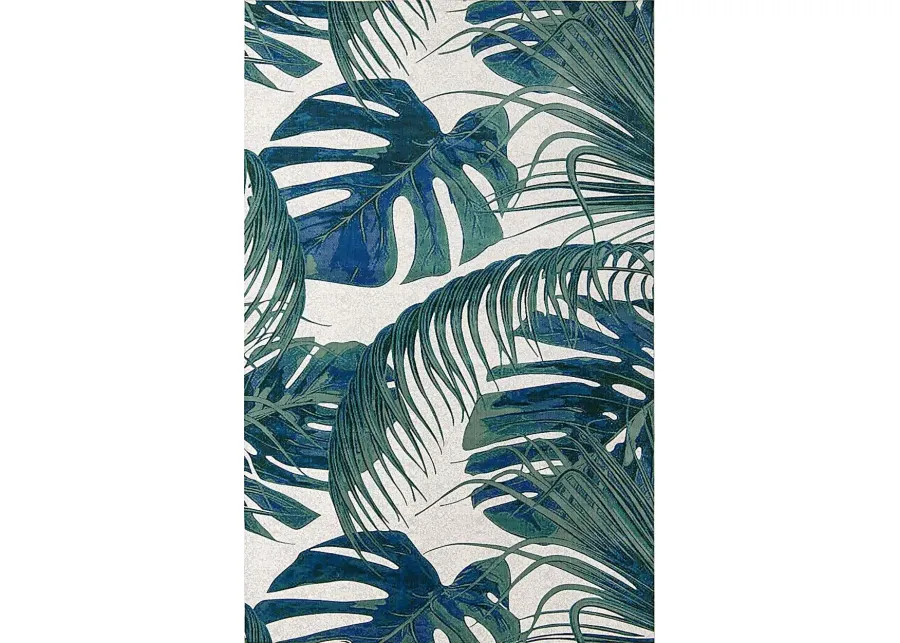 Monstera Green 10' x 14'1 Rug-Green