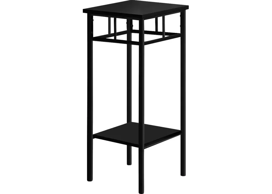 Fairknoll Black End Table-Black