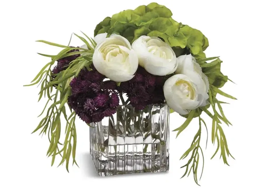 8  White Floral