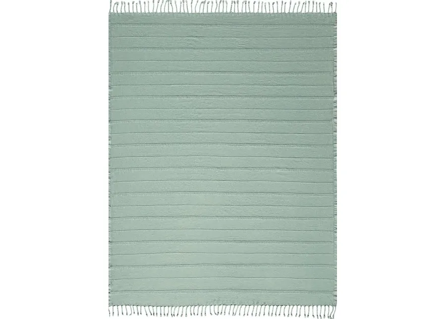 Eppond Green Throw Blanket-Green