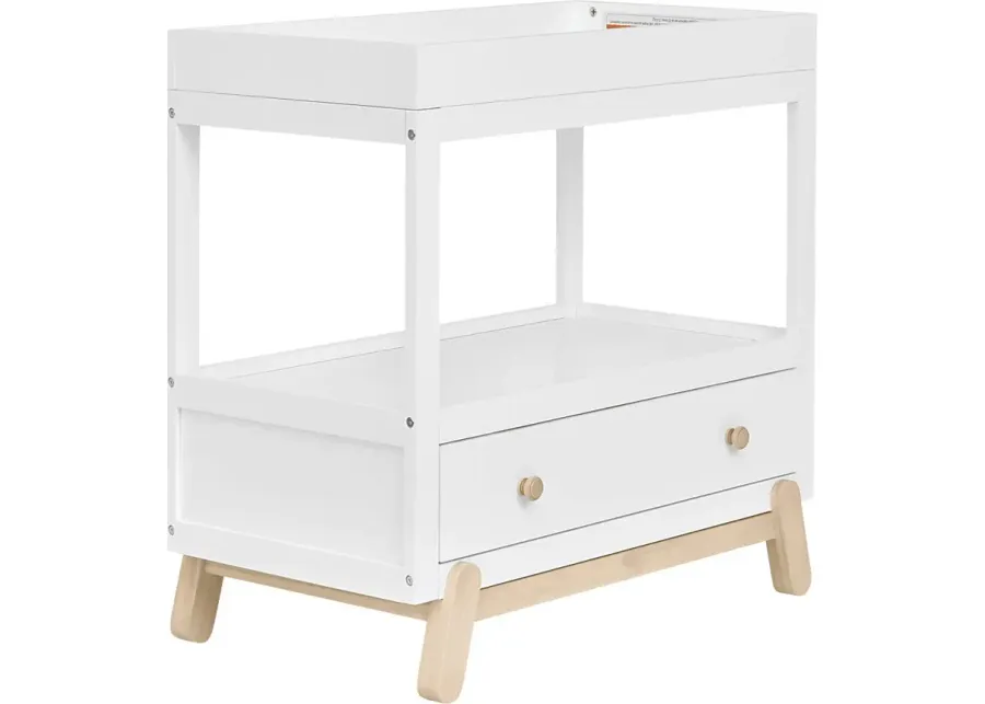 Kids Salvra White Changing Table-White
