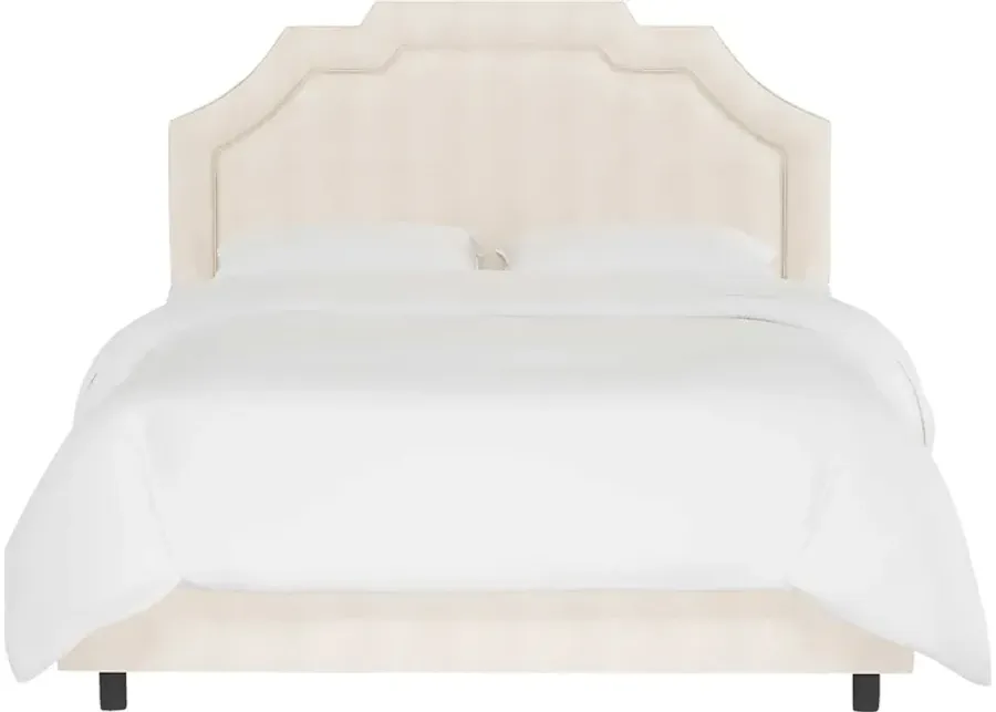 Evarelle I White King Bed-White