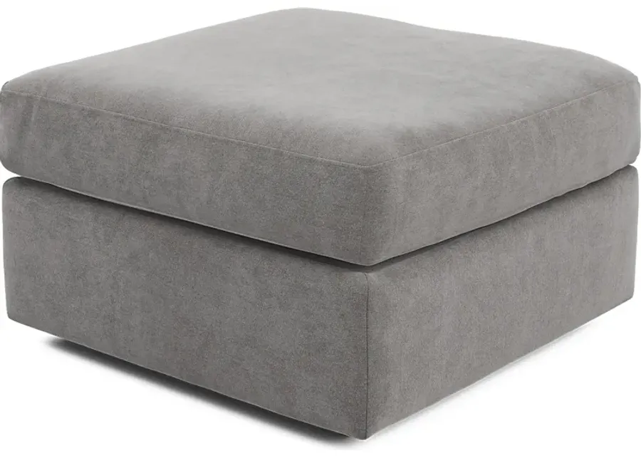 ModularOne Gray Bumper Ottoman-31.5
