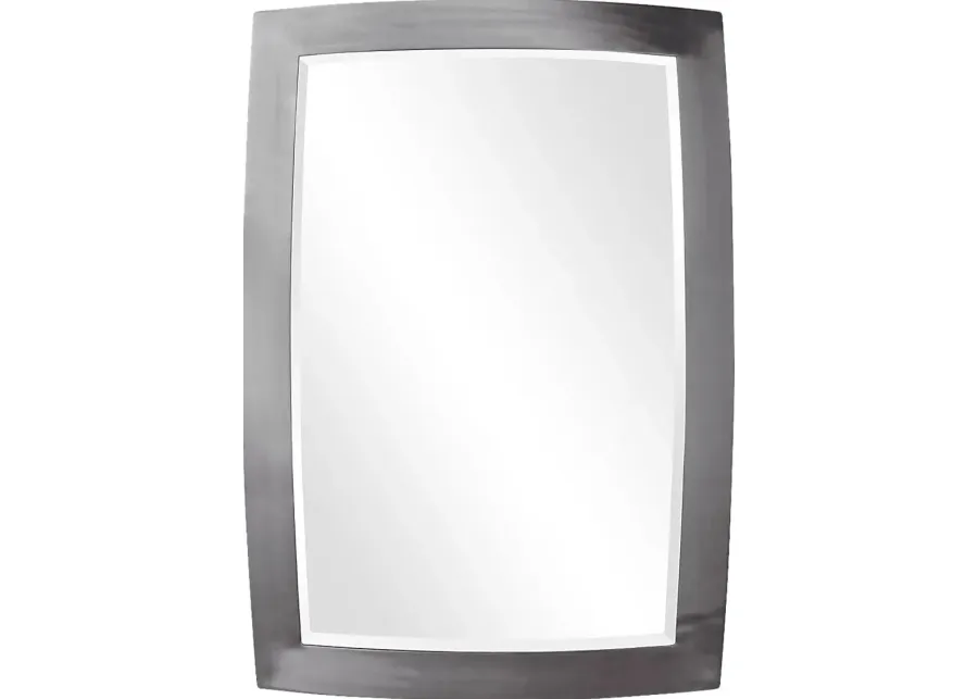 Evalina Silver Mirror-Silver