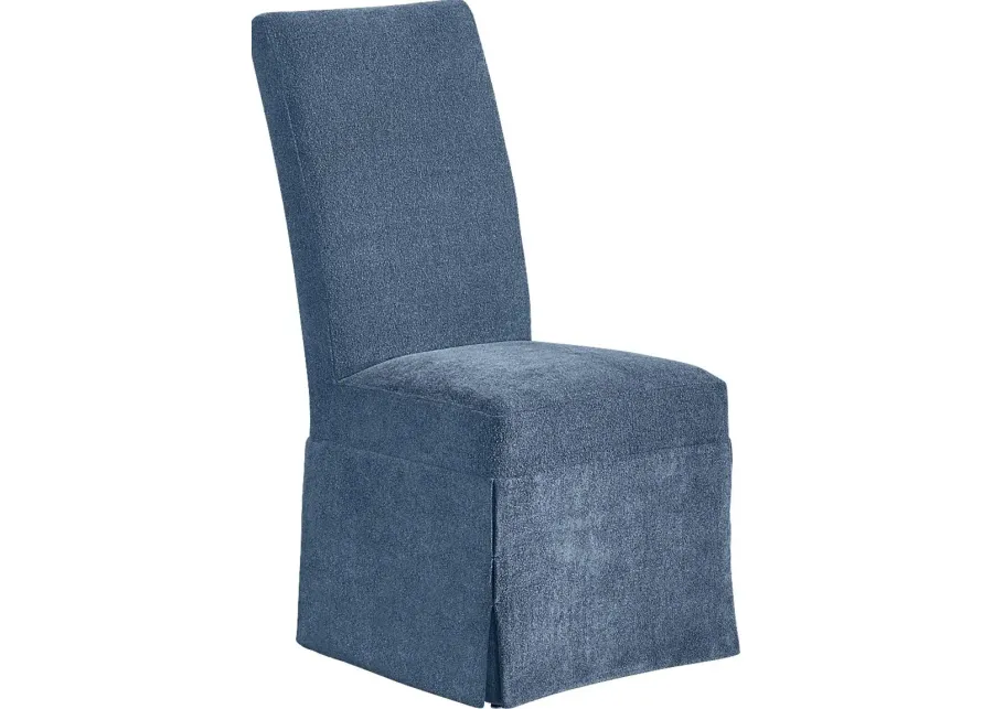 Derry Lane Navy Skirt Dining Chair-20.1
