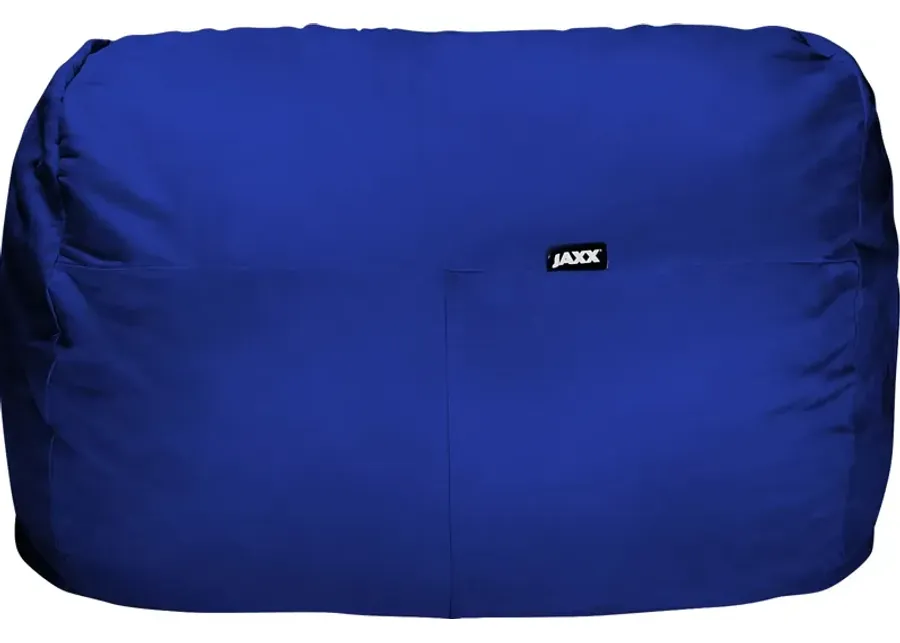 Kids Bexley Blue Bean Bag Chair-Blue