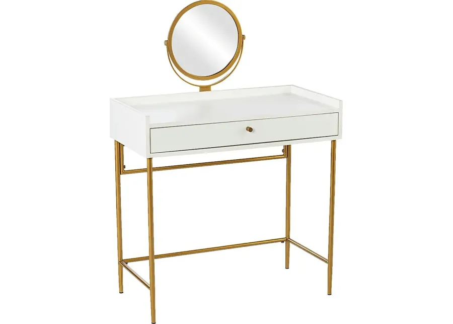Mondamin White Vanity-White