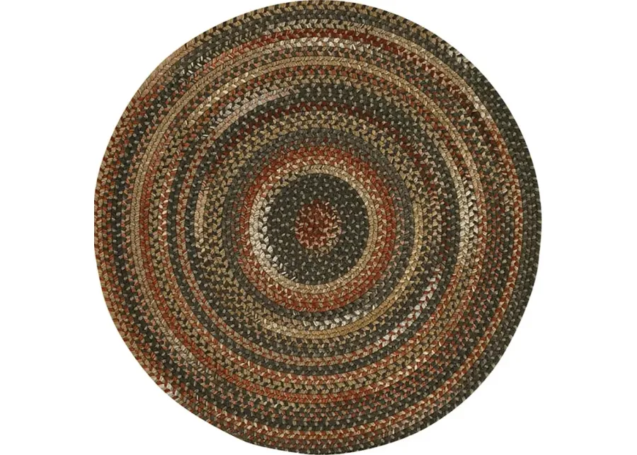 Mugadi Brown/Multi 7'6 Round Rug-Brown, Multi 1 38954-mugadi-brown-multi-7-6-round-rug-brown-multi-1.webp