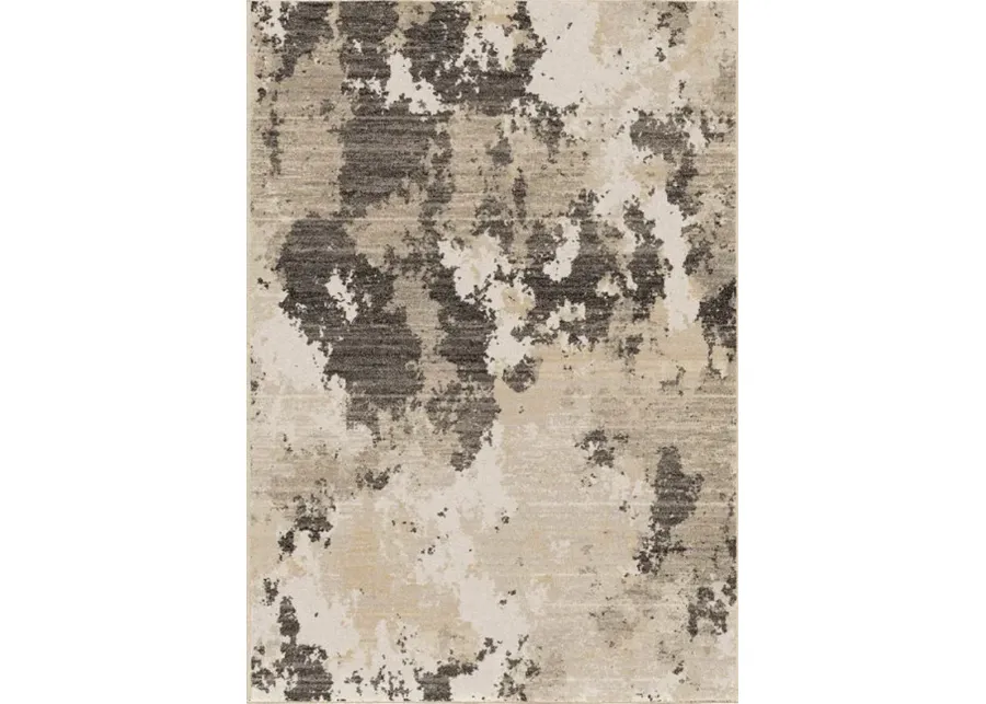 Adagio High Plains Silver Area Rug - 6 7  X 9 8 