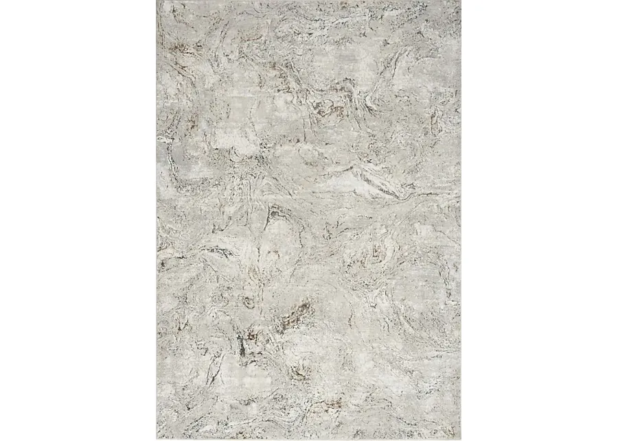 Woodport Gray 5'3 x 7'3 Rug-Gray