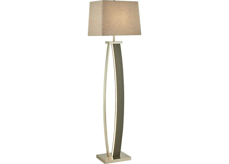 Toulon Drive Gray Floor Lamp-18