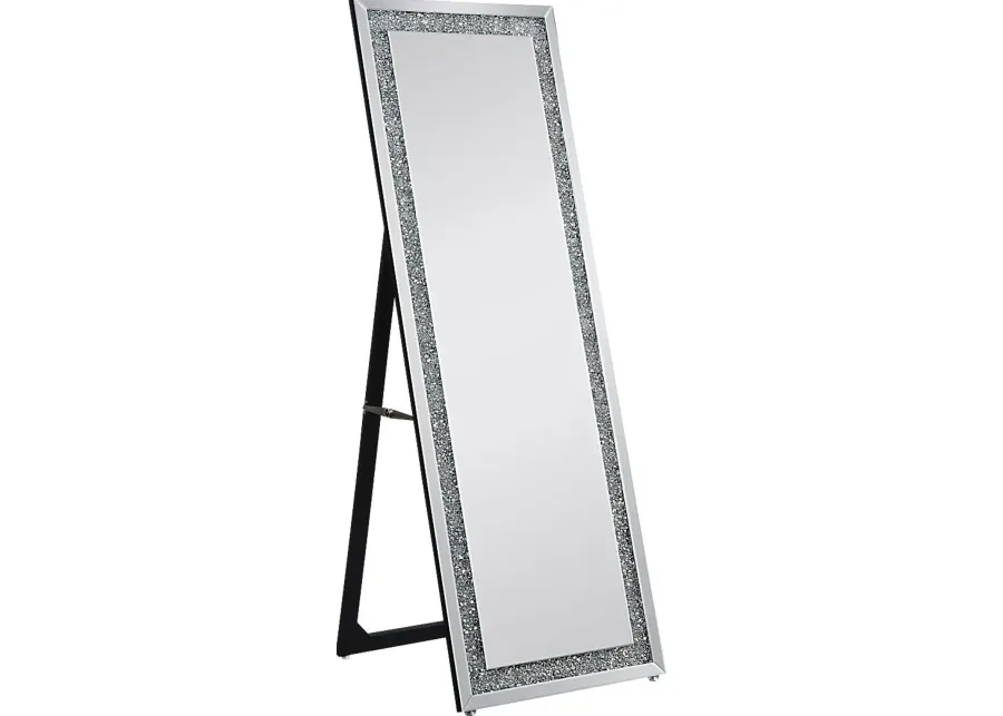 Beyroth Silver Floor Mirror-Silver