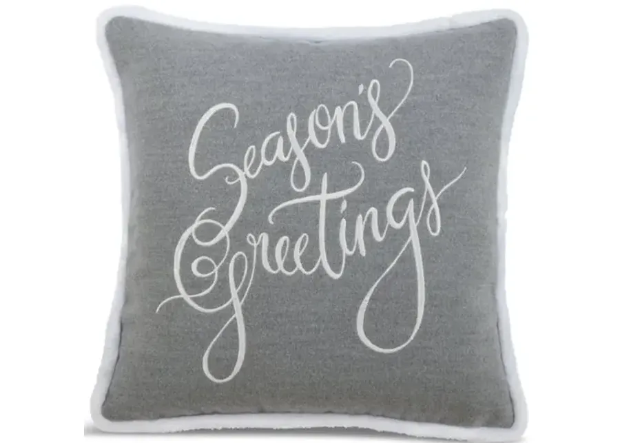 16  Seasons Greetings Pillow