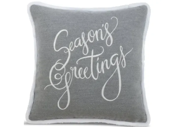16  Seasons Greetings Pillow