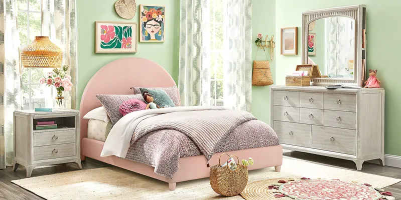 39715-kids-vivien-wirebrush-gray-bedroom-with-moonstone-pink-full-upholstered-bed-1.webp