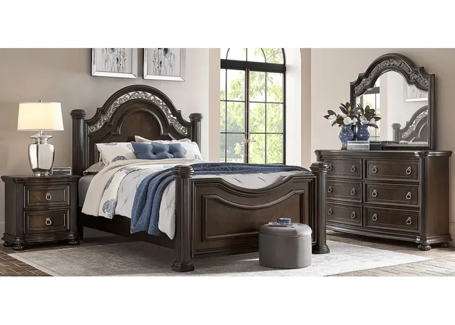 Gallagher Avenue Brown 5 Pc Queen Panel Bedroom