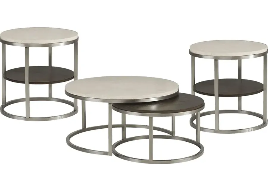 Eldren Tobacco 3 Pc Table Set