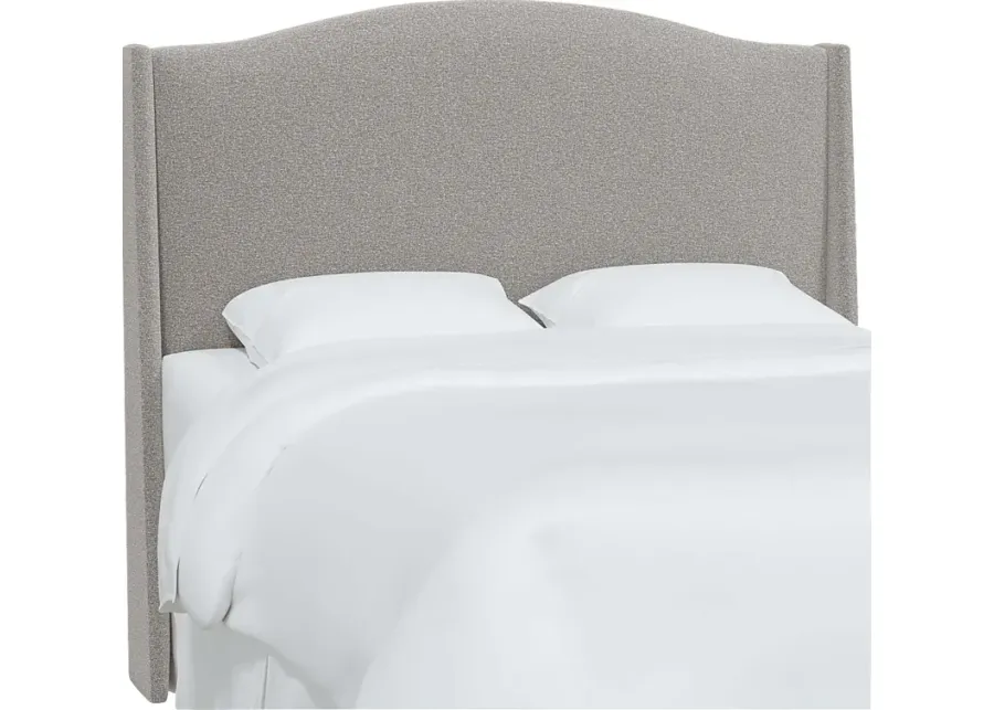 Alvena Gray Twin Headboard-Gray