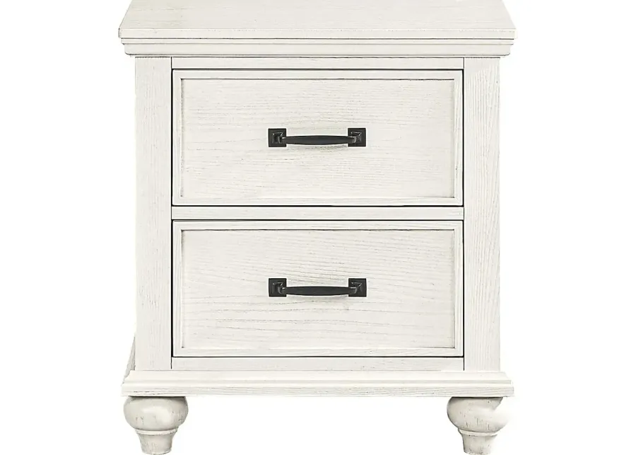 Ridgefield White Nightstand-24
