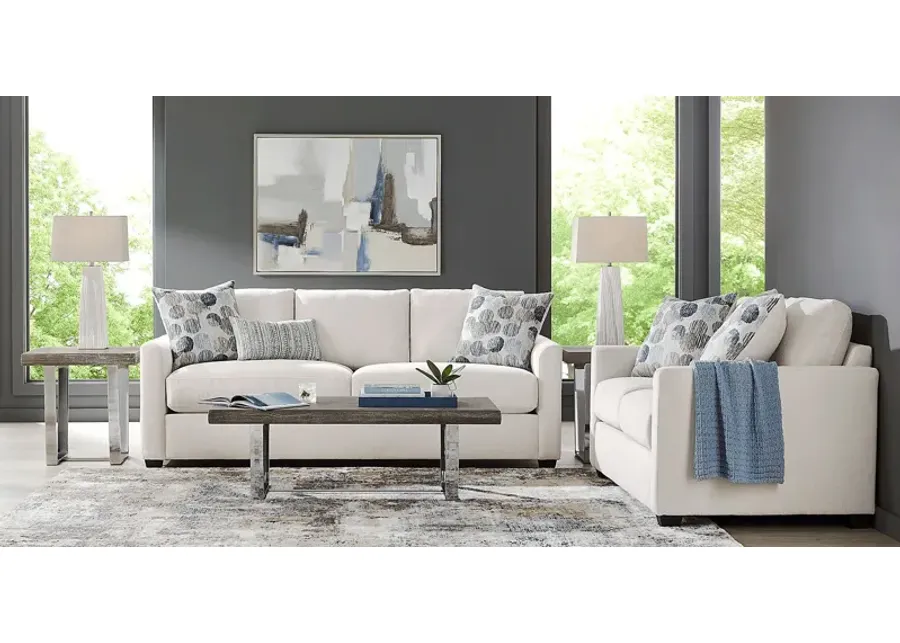Caprice Ivory 7 Pc Living Room