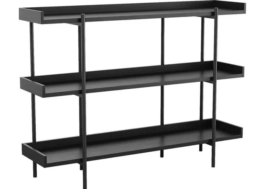 Marek Black Bookshelf-Black