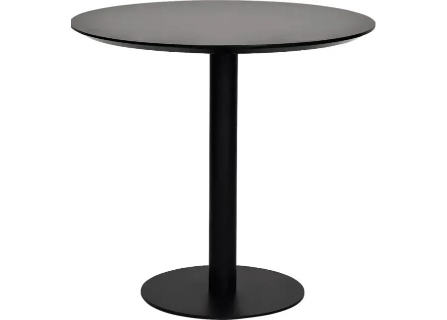 Dinauer Black Bistro Table-Black