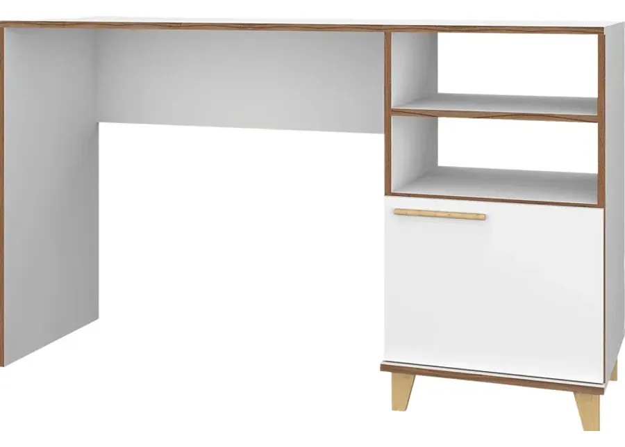 Arvilla White Desk-White