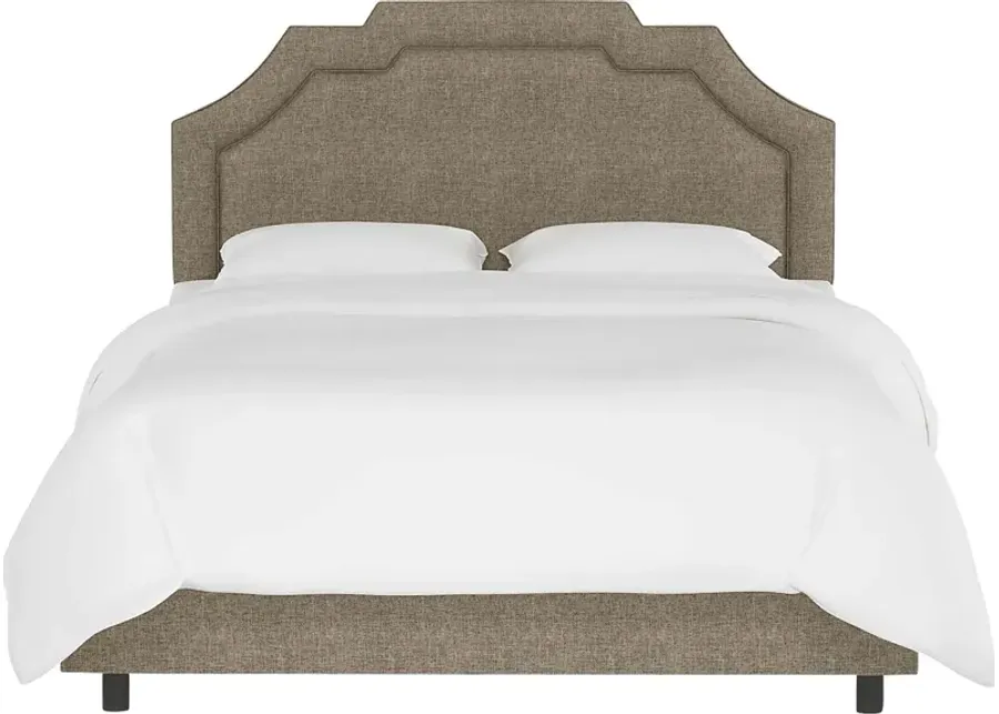 Evarelle I Tan King Bed-Tan