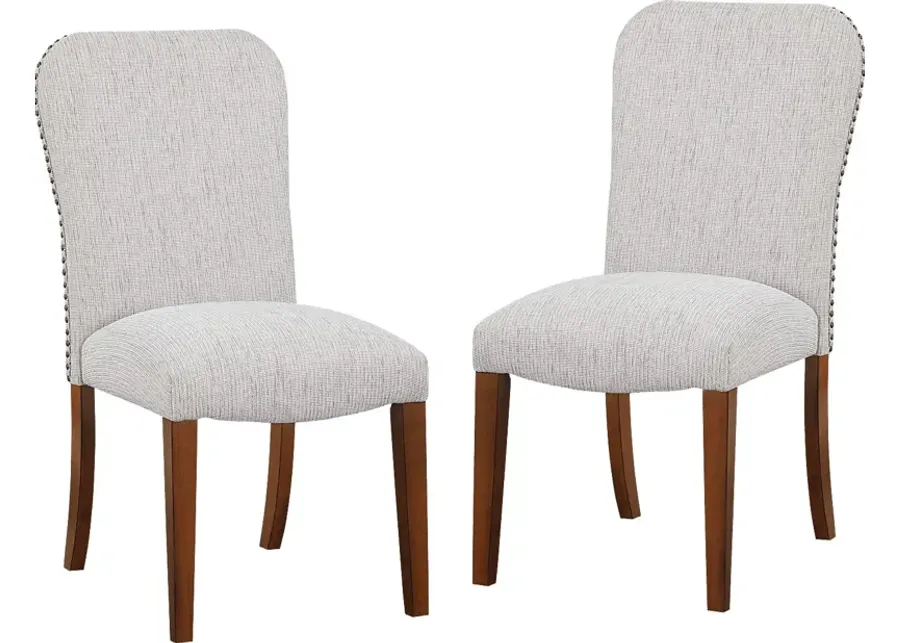 Birtley Beige Side Chair, Set of 2-Beige