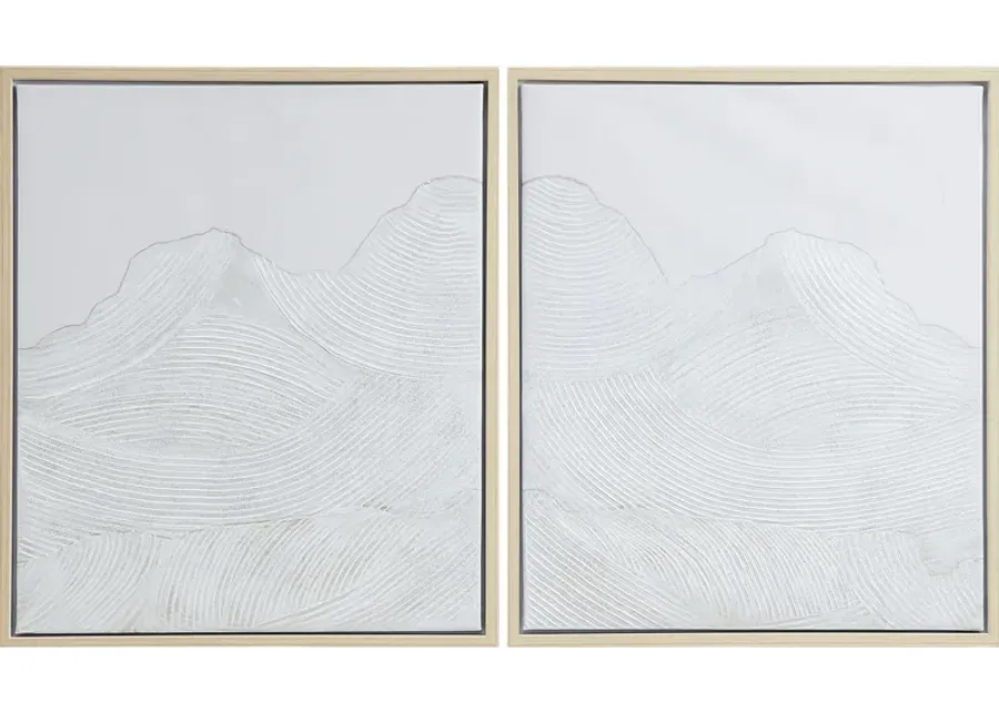 Hopelane Ivory Wall Decor, Set of 2-Ivory