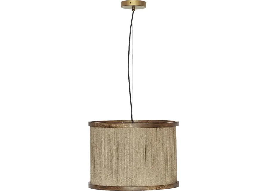 Flores Shores Natural Pendant-Natural