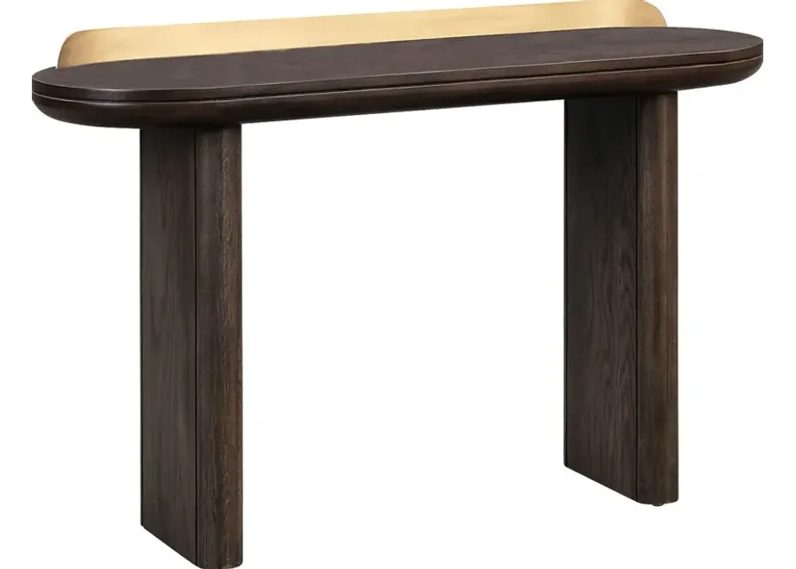 Feldin Brown Desk-Brown