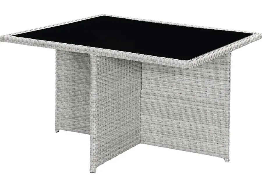 Outdoor Allyner Gray 9 Pc Dining Set-Gray