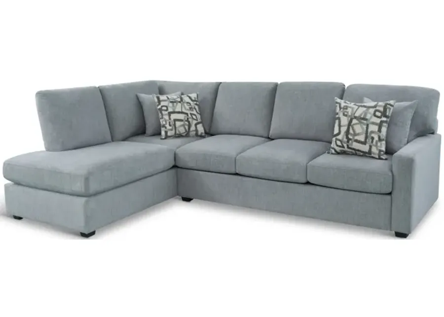 Gibson Sectional with Left Chaise - Marble