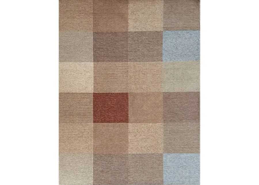 Rienli Pink 7'10 x 10' Rug-Pink