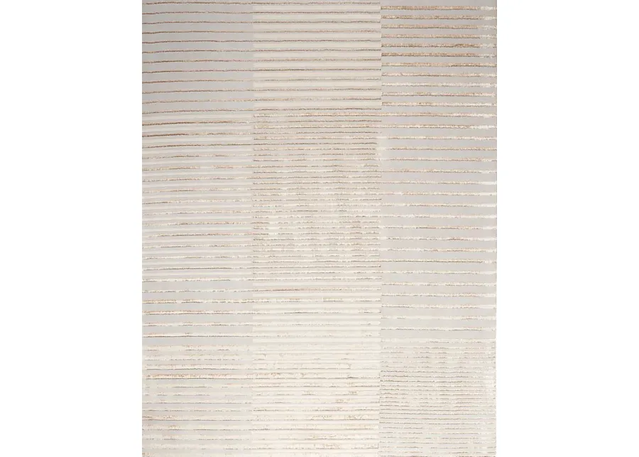 Paphi Beige/Silver 9' x 12' Rug-Beige, Silver