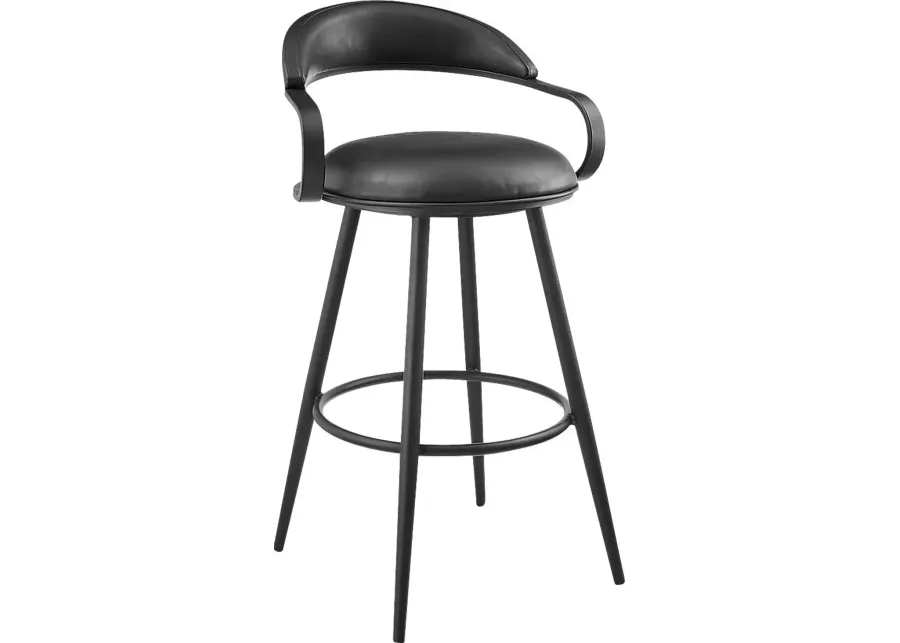 Orcone Black Barstool-Black