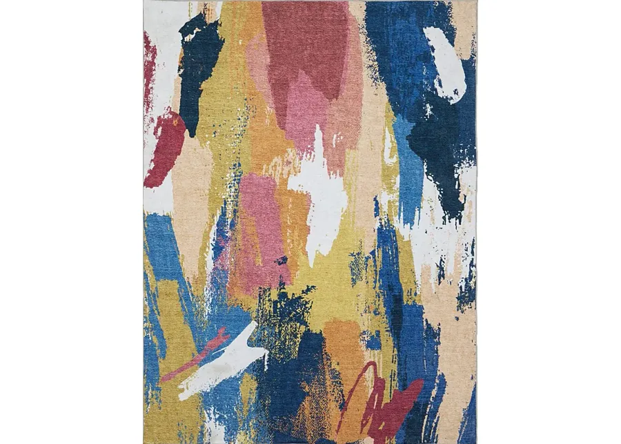 Wolfworth Multi 7'6 x 10' Rug-Multi