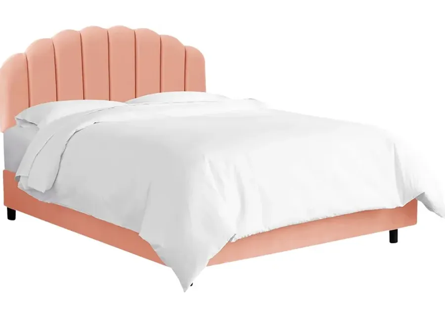 Eloisan Pink King Bed-Pink