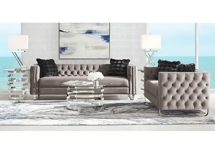Corrella Gray 7 Pc Living Room-90
