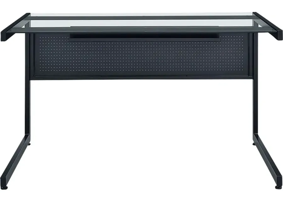 Wencel Black Desk-Black
