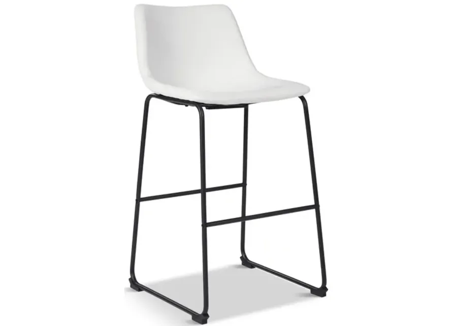Henley White 30  Bar Stool